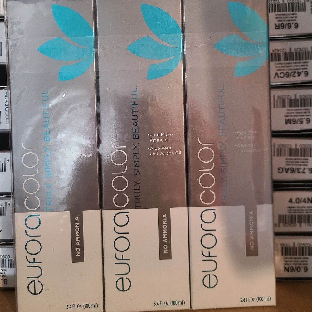 Eufora Color permanent professional hair dyes